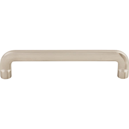 Top Knobs TK3042BSN: 5-1/16" cc Hartridge D-Handle Cabinet Pull - Brushed Satin Nickel