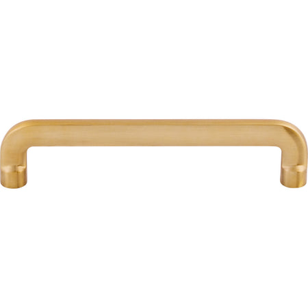Top Knobs TK3042HB: 5-1/16" cc Hartridge D-Handle Cabinet Pull - Honey Bronze