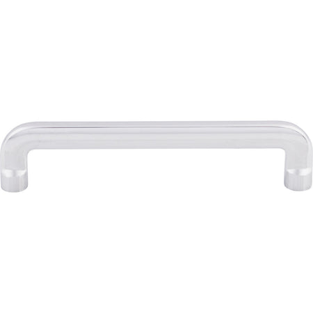 Top Knobs TK3042PC: 5-1/16" cc Hartridge D-Handle Cabinet Pull - Polished Chrome