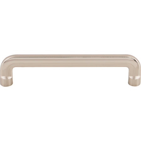 Top Knobs TK3042PN: 5-1/16" cc Hartridge D-Handle Cabinet Pull - Polished Nickel