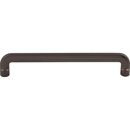 Top Knobs TK3043AG: 6-5/16" cc Hartridge D-Handle Cabinet Pull - Ash Gray