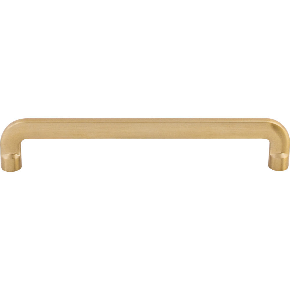 Top Knobs TK3043HB: 6-5/16" cc Hartridge D-Handle Cabinet Pull - Honey Bronze