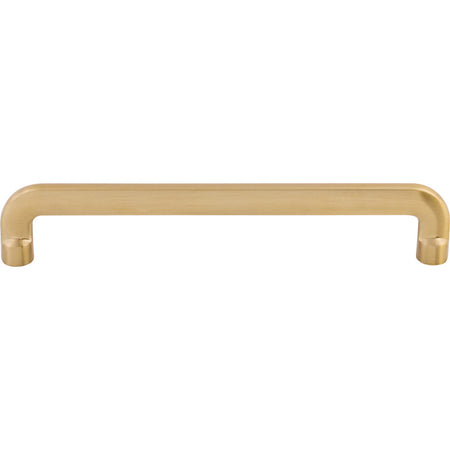 Top Knobs TK3043HB: 6-5/16" cc Hartridge D-Handle Cabinet Pull - Honey Bronze