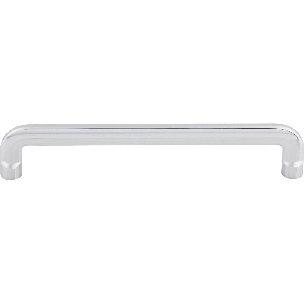 Top Knobs TK3043PC: 6-5/16" cc Hartridge D-Handle Cabinet Pull - Polished Chrome