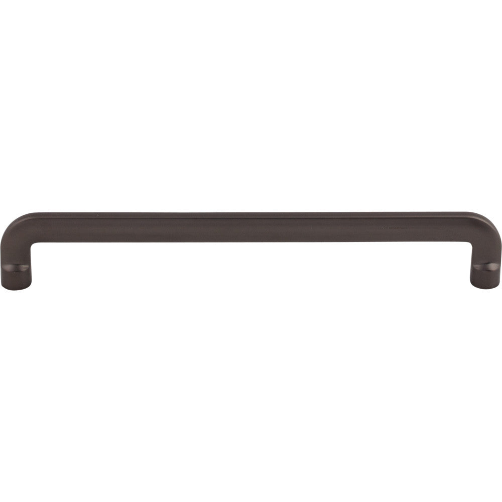 Top Knobs TK3044AG: 7-9/16" cc Hartridge D-Handle Cabinet Pull - Ash Gray