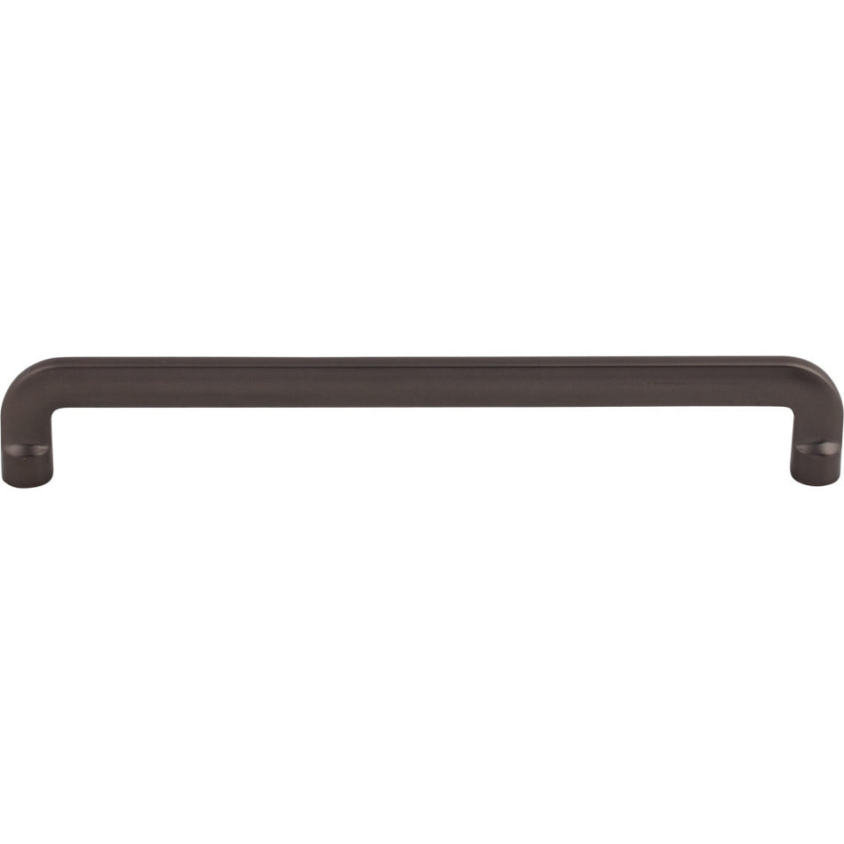 Top Knobs TK3044AG: 7-9/16" cc Hartridge D-Handle Cabinet Pull - Ash Gray