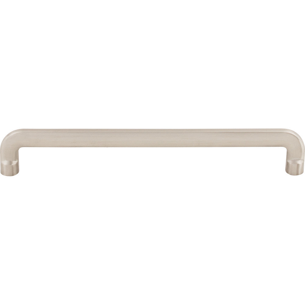 Top Knobs TK3044BSN: 7-9/16" cc Hartridge D-Handle Cabinet Pull - Brushed Satin Nickel