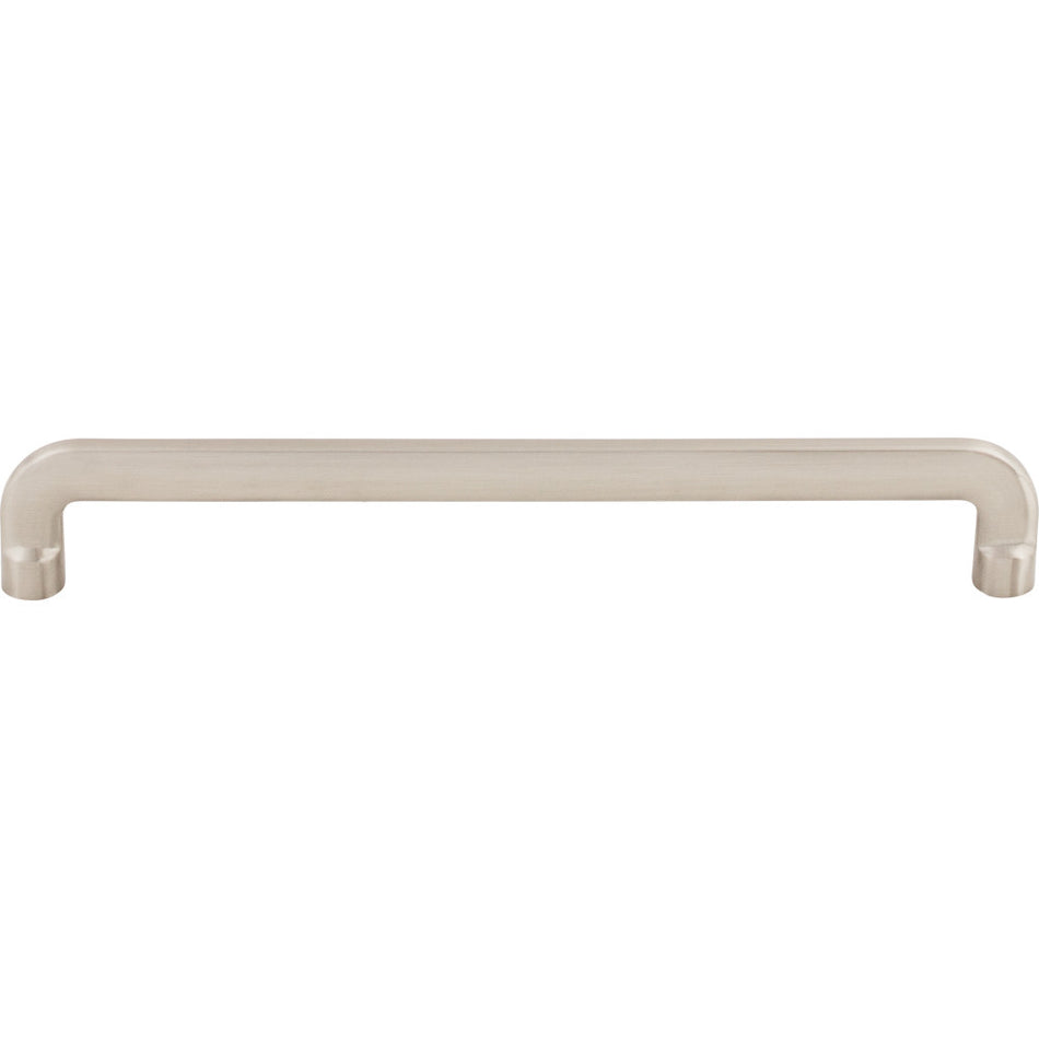 Top Knobs TK3044BSN: 7-9/16" cc Hartridge D-Handle Cabinet Pull - Brushed Satin Nickel
