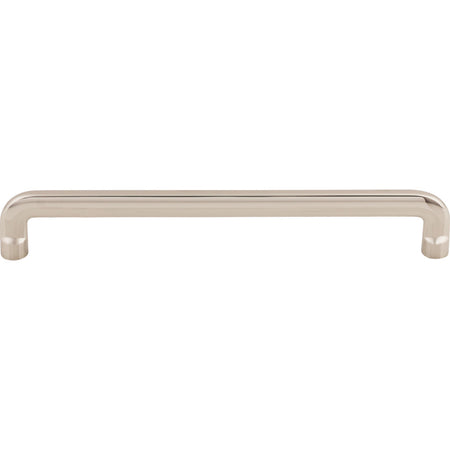 Top Knobs TK3044PN: 7-9/16" cc Hartridge D-Handle Cabinet Pull - Polished Nickel
