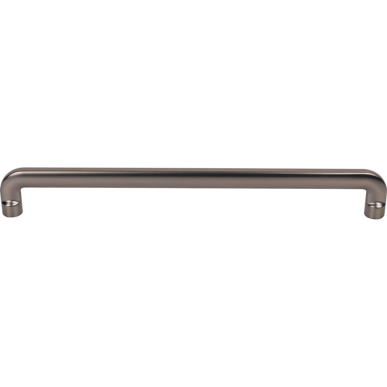 Top Knobs TK3045AG: 8-13/16" cc Hartridge D-Handle Cabinet Pull - Ash Gray