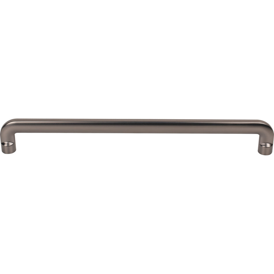 Top Knobs TK3045AG: 8-13/16" cc Hartridge D-Handle Cabinet Pull - Ash Gray