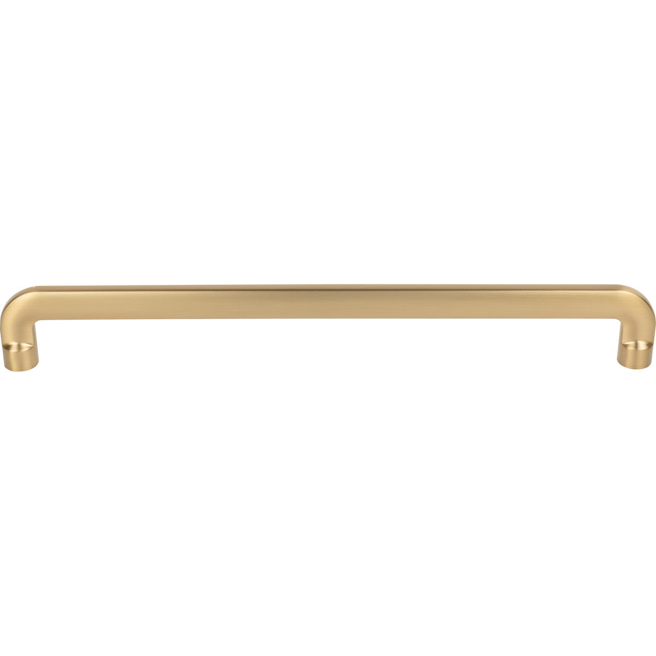 Top Knobs TK3045HB: 8-13/16" cc Hartridge D-Handle Cabinet Pull - Honey Bronze