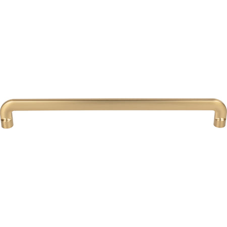 Top Knobs TK3045HB: 8-13/16" cc Hartridge D-Handle Cabinet Pull - Honey Bronze