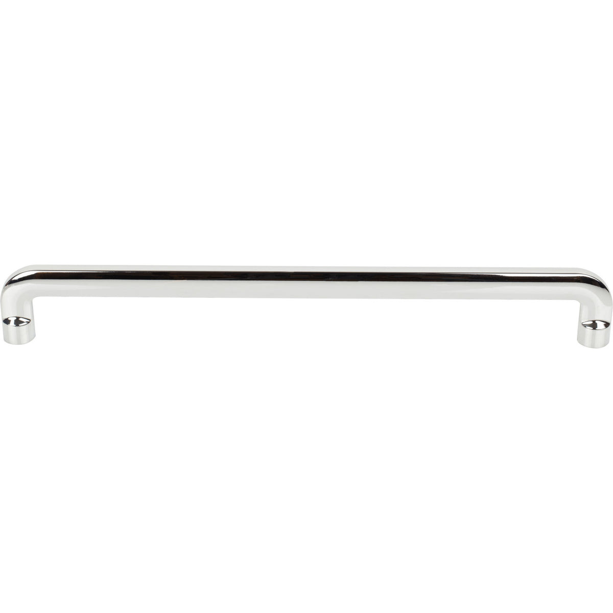 Top Knobs TK3045PC: 8-13/16" cc Hartridge D-Handle Cabinet Pull - Polished Chrome