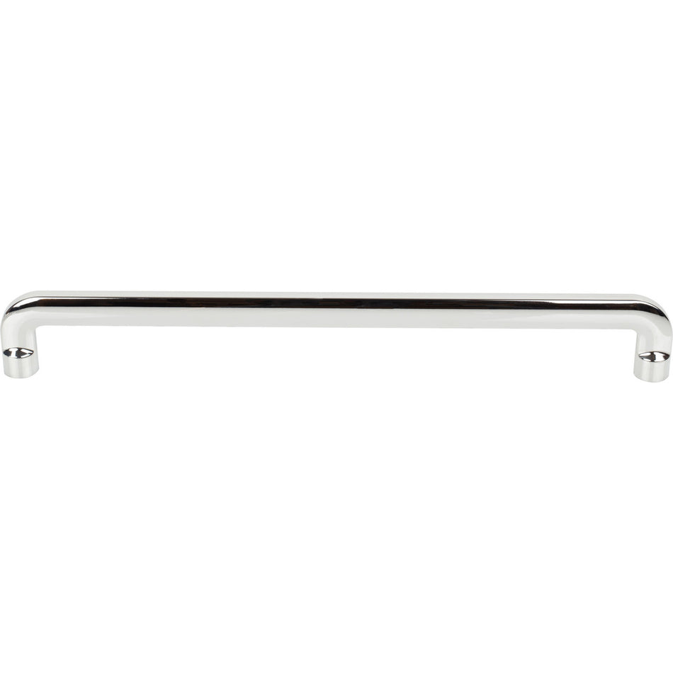 Top Knobs TK3045PC: 8-13/16" cc Hartridge D-Handle Cabinet Pull - Polished Chrome