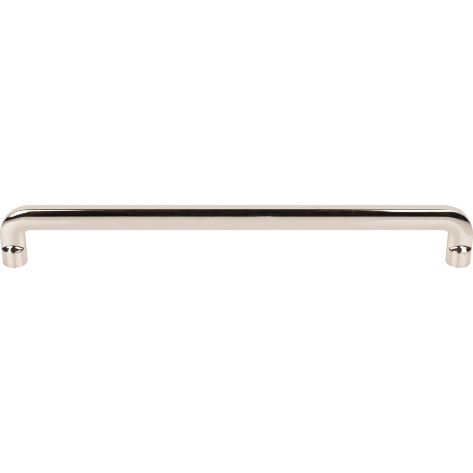 Top Knobs TK3045PN: 8-13/16" cc Hartridge D-Handle Cabinet Pull - Polished Nickel