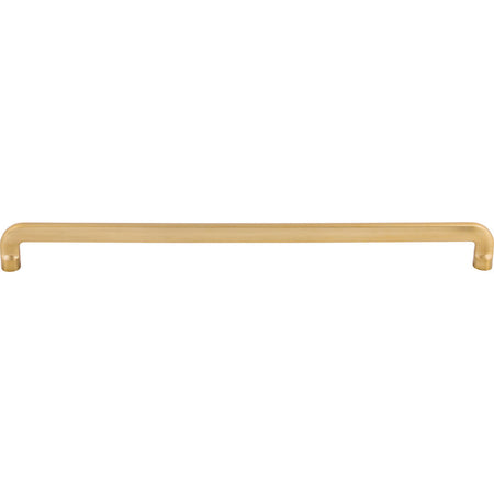 Top Knobs TK3046HB: 12" cc Hartridge D-Handle Cabinet Pull - Honey Bronze