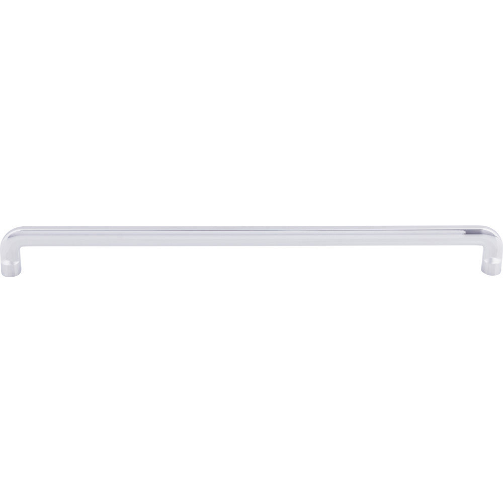 Top Knobs TK3046PC: 12" cc Hartridge D-Handle Cabinet Pull - Polished Chrome