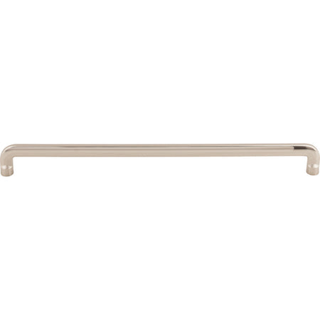 Top Knobs TK3046PN: 12" cc Hartridge D-Handle Cabinet Pull - Polished Nickel