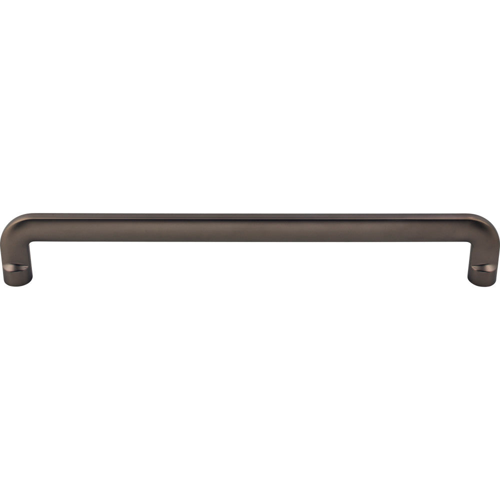 Top Knobs TK3047AG: 12" cc Hartridge D-Handle Cabinet Pull - Ash Gray
