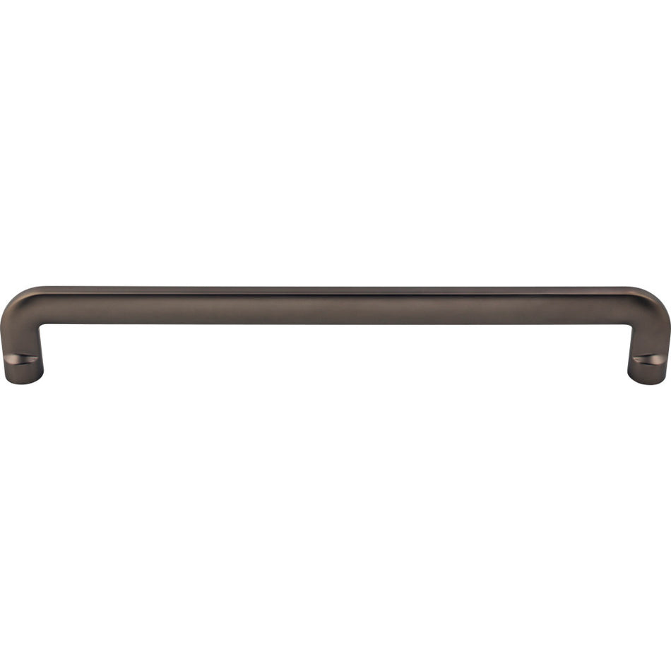 Top Knobs TK3047AG: 12" cc Hartridge D-Handle Cabinet Pull - Ash Gray