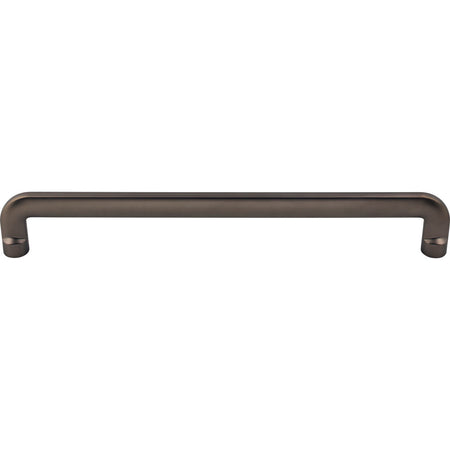Top Knobs TK3048AG: 18" cc Hartridge D-Handle Cabinet Pull - Ash Gray
