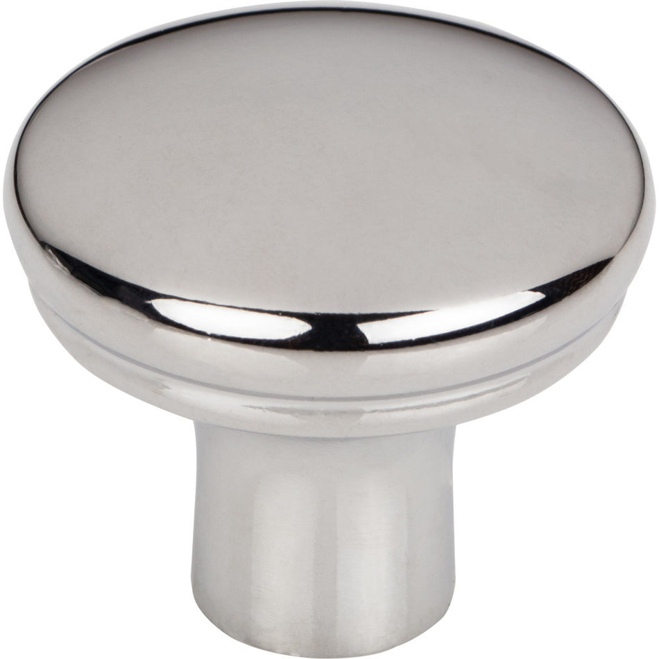 Top Knobs TK3050PC: 1-1/4" Julian Round Cabinet Knob - Polished Chrome