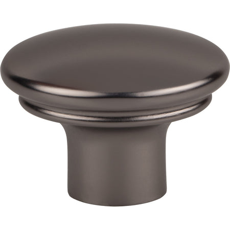 Top Knobs TK3051AG: 1-3/8" Julian Round Cabinet Knob - Ash Gray