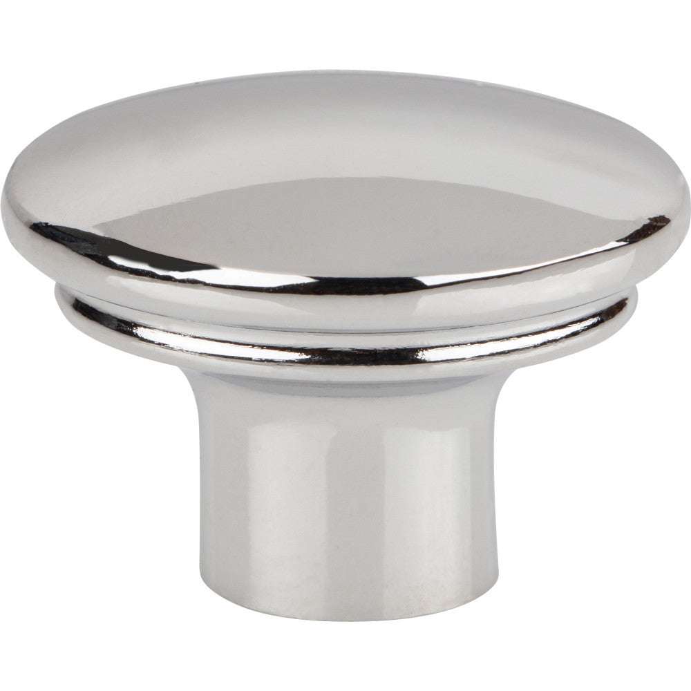 Top Knobs TK3051PC: 1-3/8" Julian Round Cabinet Knob - Polished Chrome