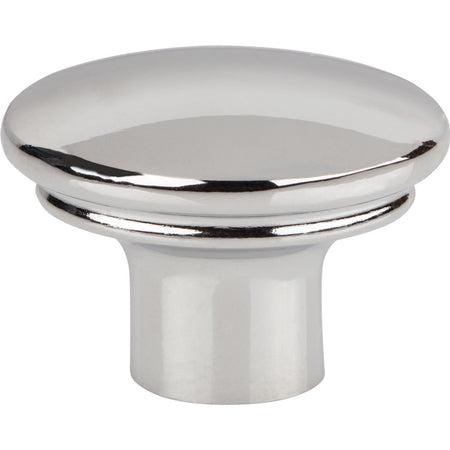 Top Knobs TK3051PC: 1-3/8" Julian Round Cabinet Knob - Polished Chrome