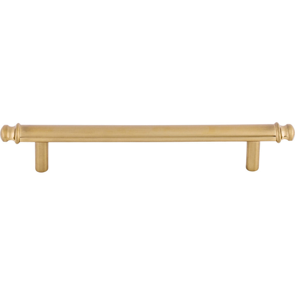 Top Knobs TK3053HB: 5-1/16" cc Julian Round Bar Cabinet Pull - Honey Bronze