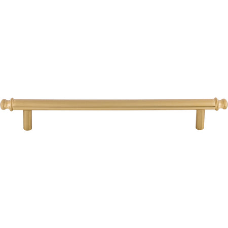 Top Knobs TK3054HB: 6-5/16" cc Julian Round Bar Cabinet Pull - Honey Bronze