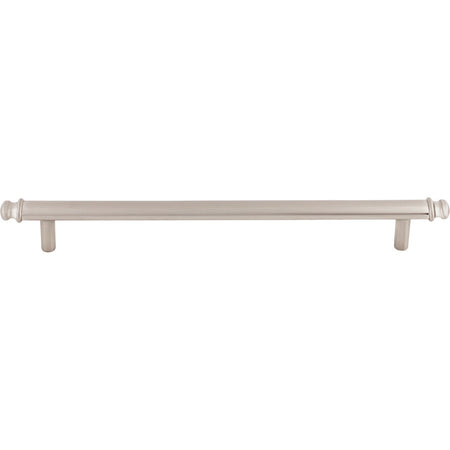 Top Knobs TK3055BSN: 7-9/16" cc Julian Round Bar Cabinet Pull - Brushed Satin Nickel