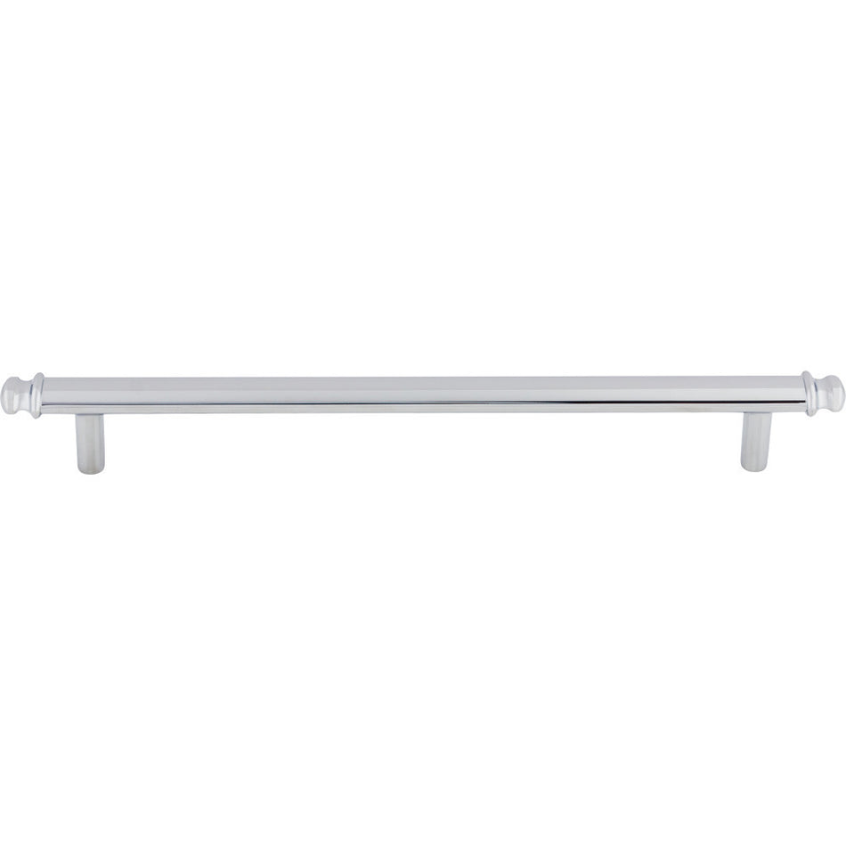 Top Knobs TK3055PC: 7-9/16" cc Julian Round Bar Cabinet Pull - Polished Chrome