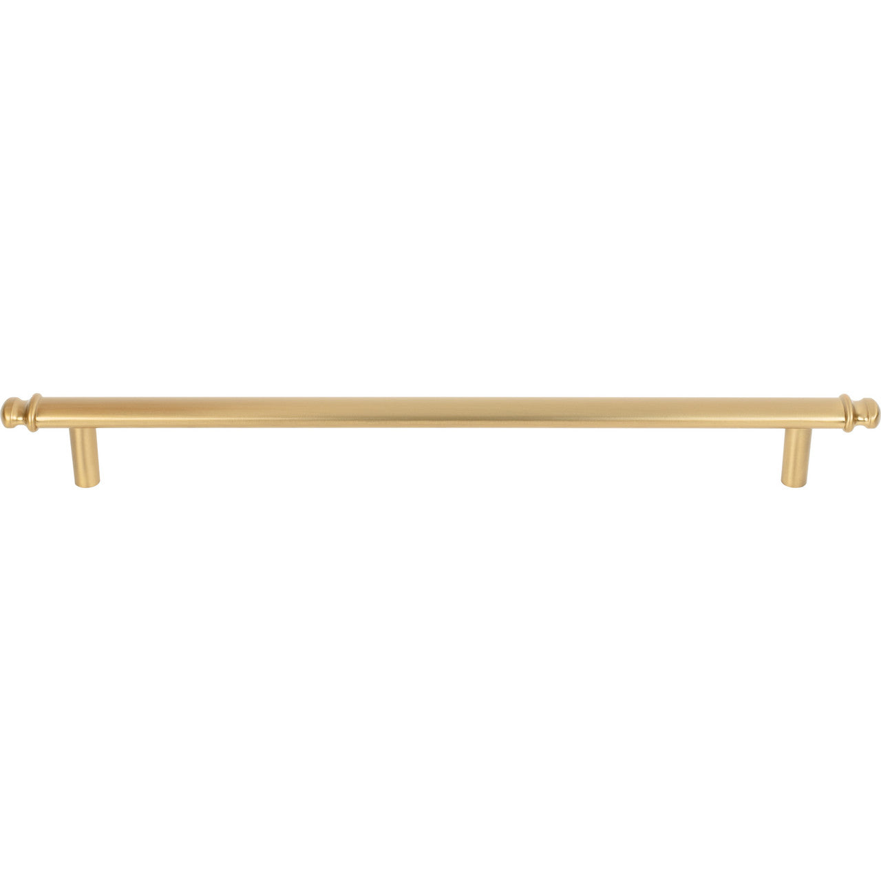 Top Knobs TK3056HB: 8-13/16" cc Julian Round Bar Cabinet Pull - Honey Bronze