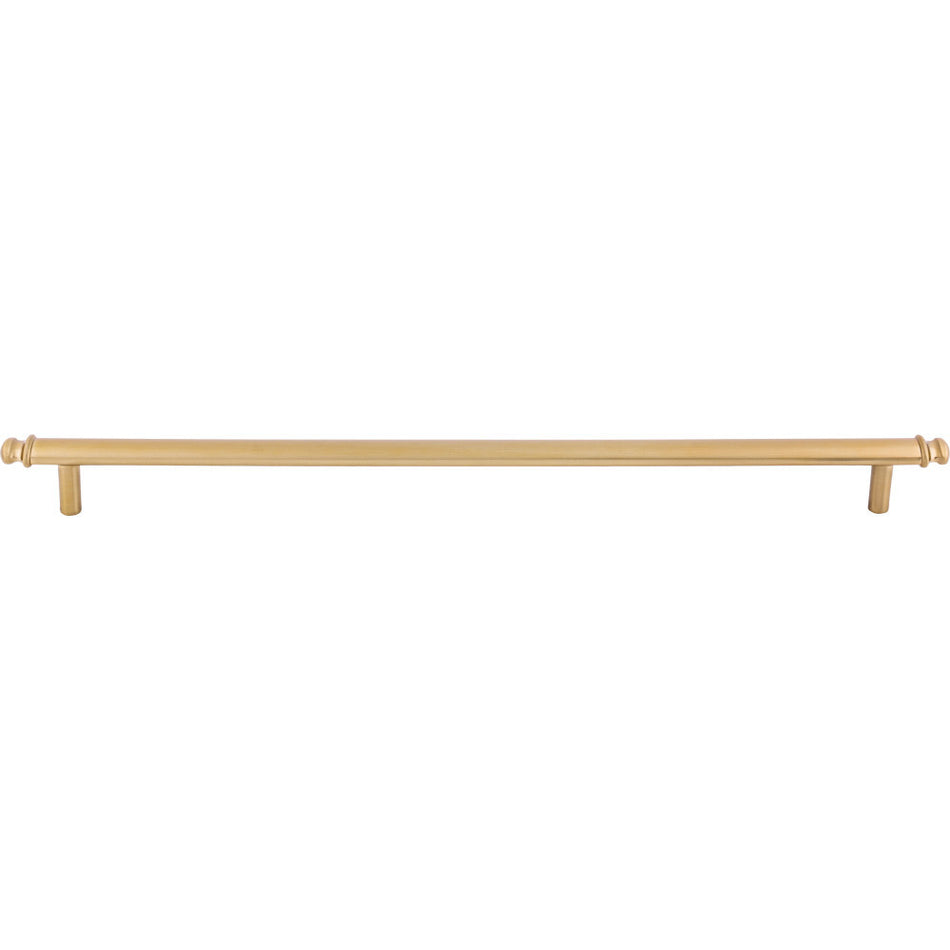 Top Knobs TK3057HB: 12" cc Julian Round Bar Cabinet Pull - Honey Bronze