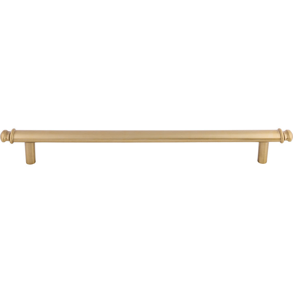 Top Knobs TK3059HB: 18" cc Julian Round Bar Cabinet Pull - Honey Bronze