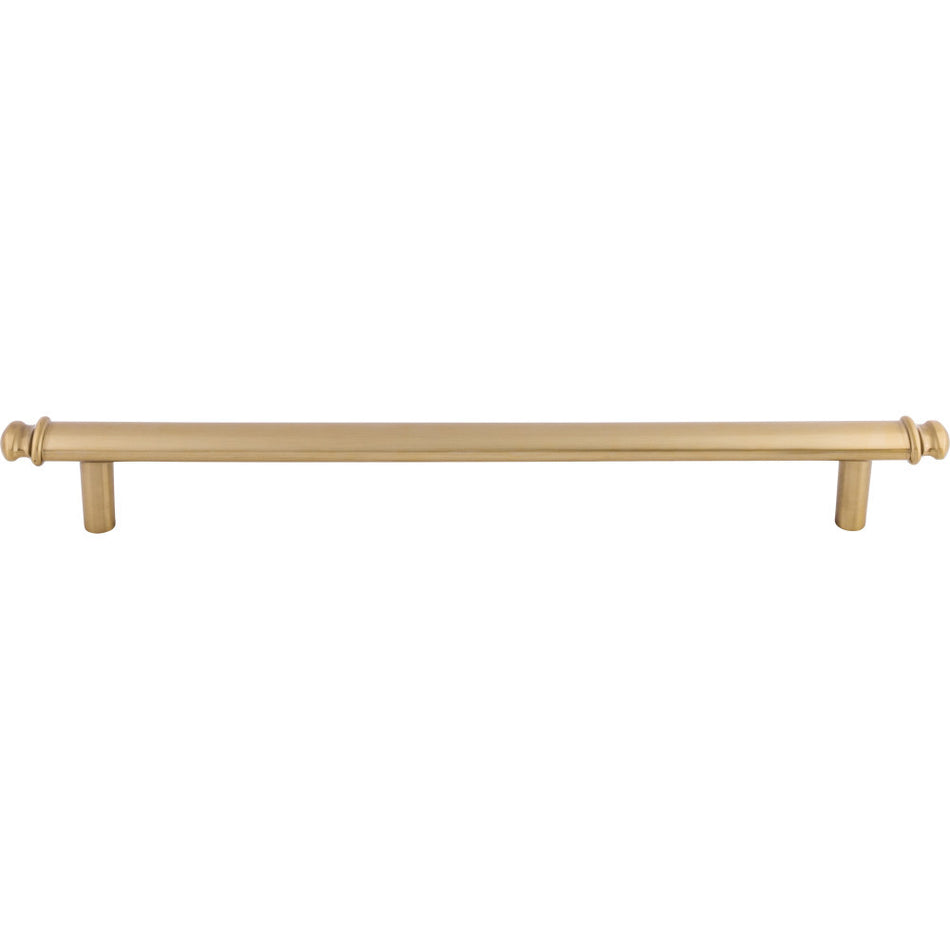 Top Knobs TK3059HB: 18" cc Julian Round Bar Cabinet Pull - Honey Bronze