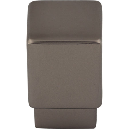 Top Knobs TK31AG: 3/4" Sanctuary Tapered Cabinet Knob - Ash Gray