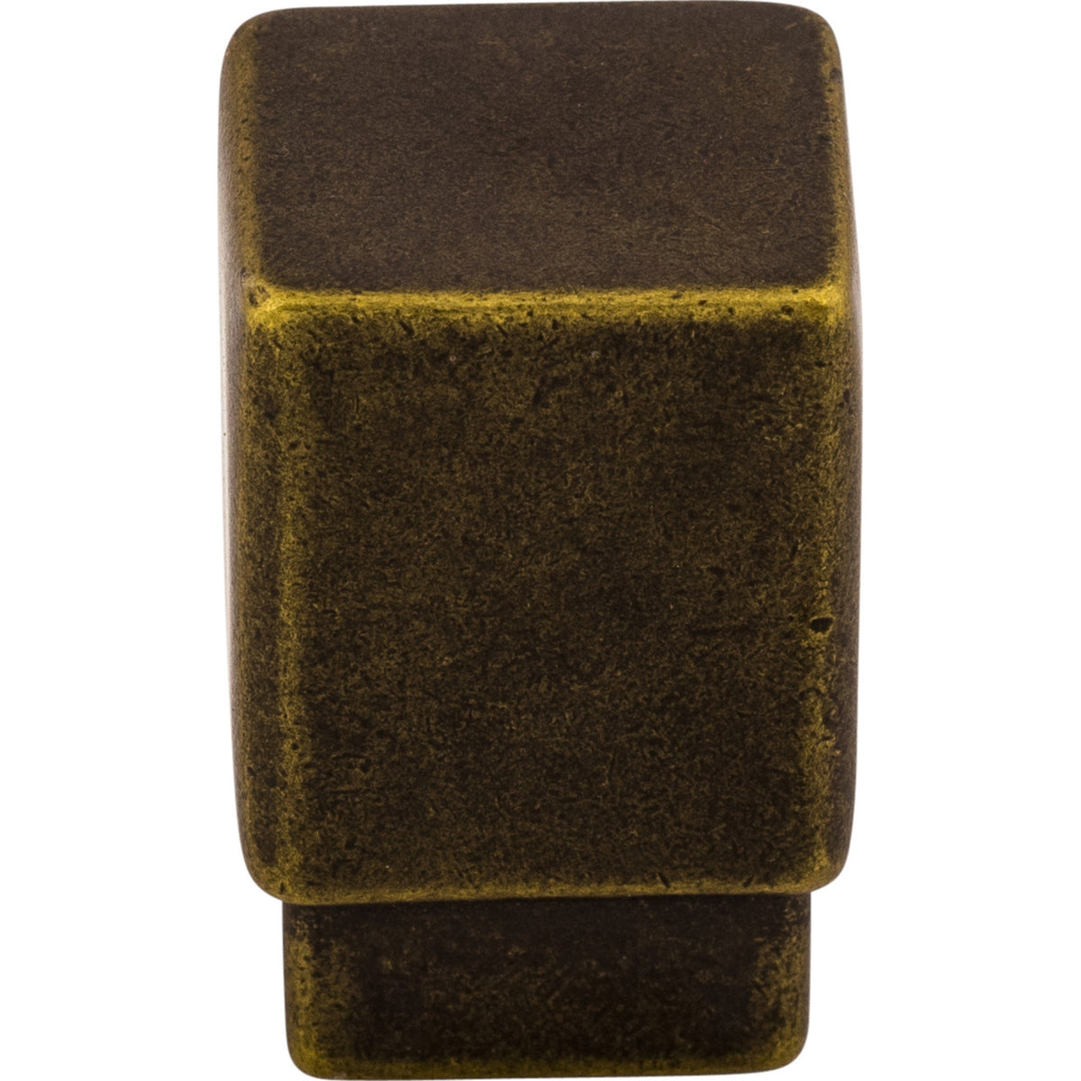 Top Knobs TK31GBZ: 3/4" Sanctuary Tapered Square Cabinet Knob - German Bronze