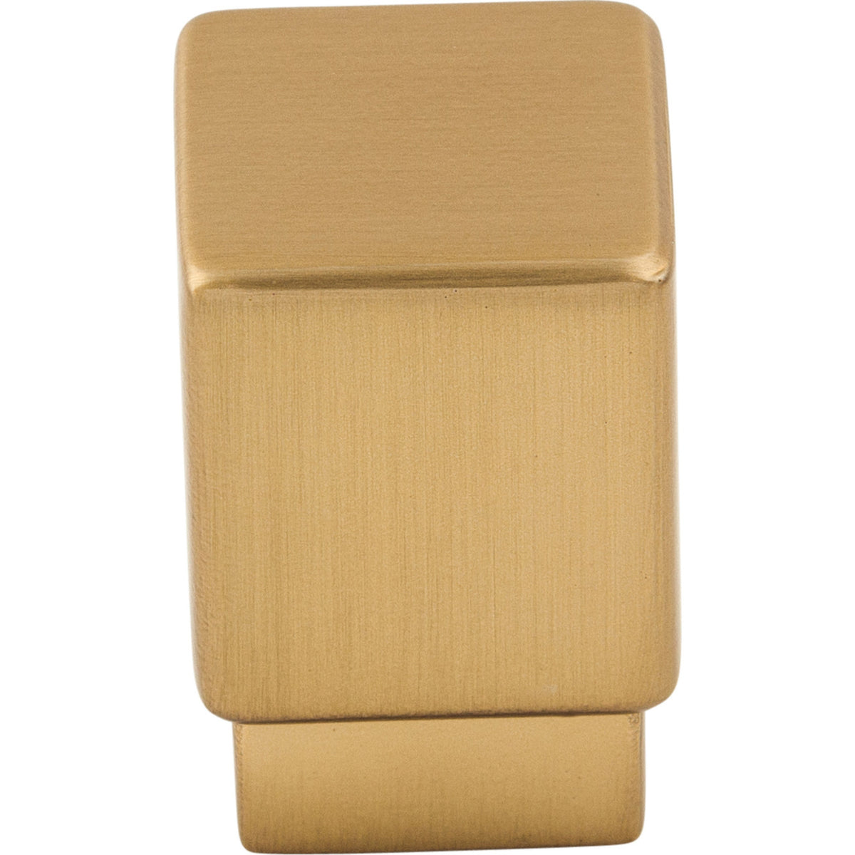 Top Knobs TK31HB: 3/4" Sanctuary Tapered Square Cabinet Knob - Honey Bronze