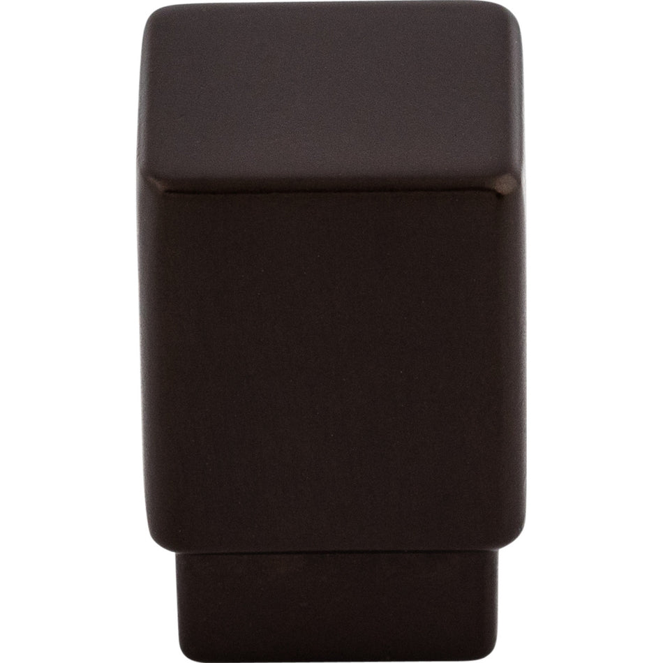 Top Knobs TK31ORB: 3/4" Sanctuary Tapered Square Cabinet Knob - Oil Rubbed Bronze
