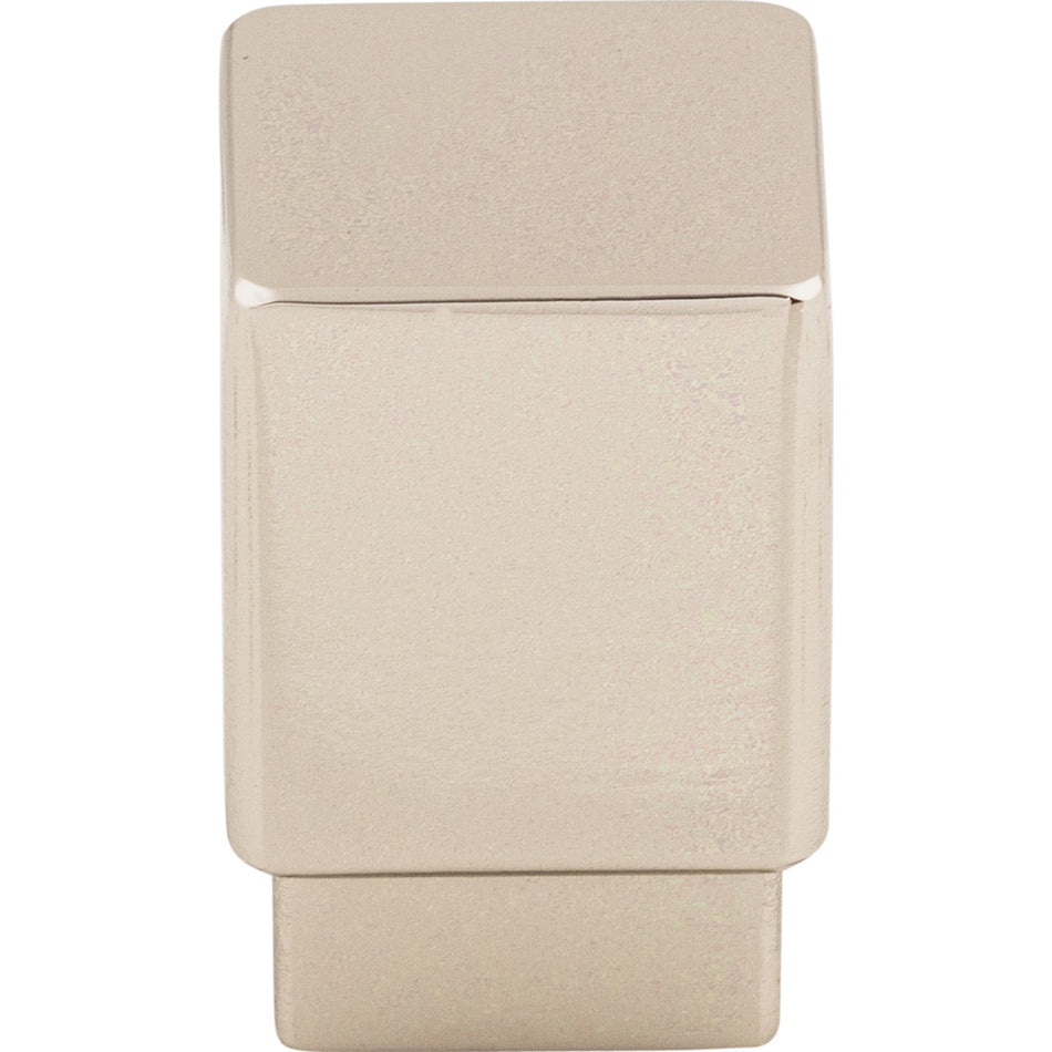 Top Knobs TK31PN: 3/4" Sanctuary Tapered Square Cabinet Knob - Polished Nickel