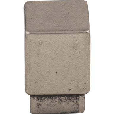 Top Knobs TK31PTA: 3/4" Sanctuary Tapered Square Cabinet Knob - Pewter Antique