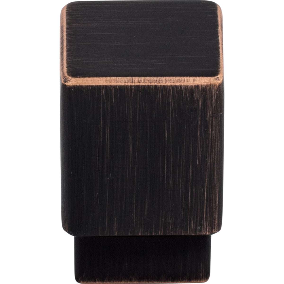 Top Knobs TK31TB: 3/4" Sanctuary Tapered Square Cabinet Knob - Tuscan Bronze