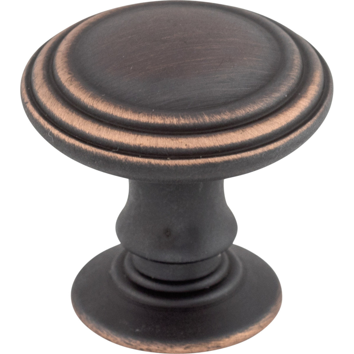 Top Knobs TK320UM: 1-1/4" Reeded Round Cabinet Knob - Umbrio