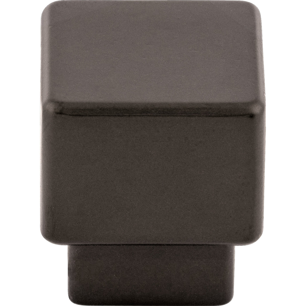 Top Knobs TK32AG: 1" Sanctuary Tapered Square Cabinet Knob - Ash Gray