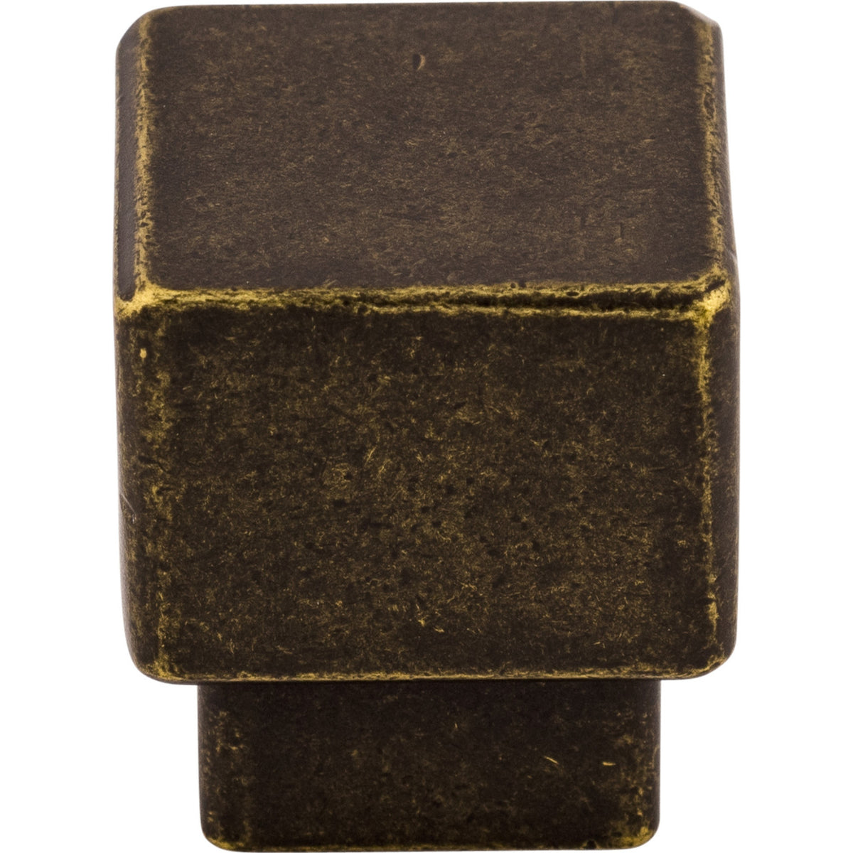 Top Knobs TK32GBZ: 1" Sanctuary Tapered Square Cabinet Knob - German Bronze