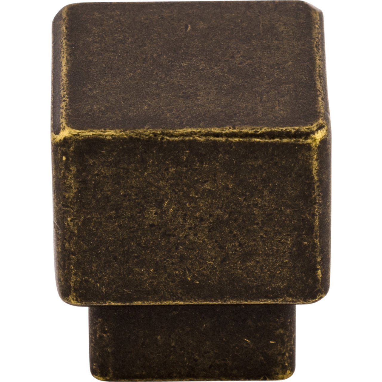 Top Knobs TK32GBZ: 1" Sanctuary Tapered Square Cabinet Knob - German Bronze