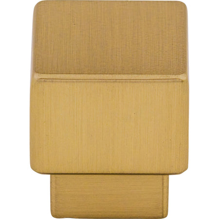 Top Knobs TK32HB: 1" Sanctuary Tapered Square Cabinet Knob - Honey Bronze